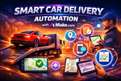 Intelligent Car Delivery Automation with make.com